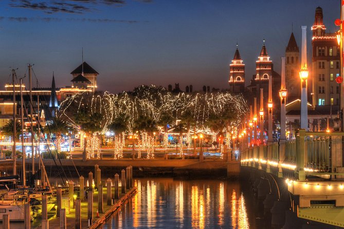 Nights of Lights in St Augustine Florida for tourists