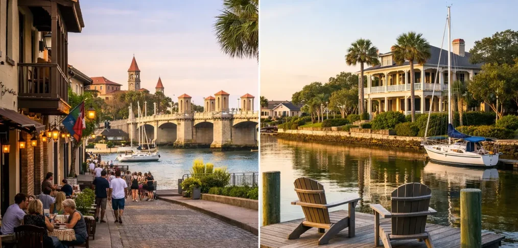 Downtown vs Uptown St. Augustine for Your Stay