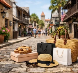 St. Augustine Cobblestone Street Shopping Guide