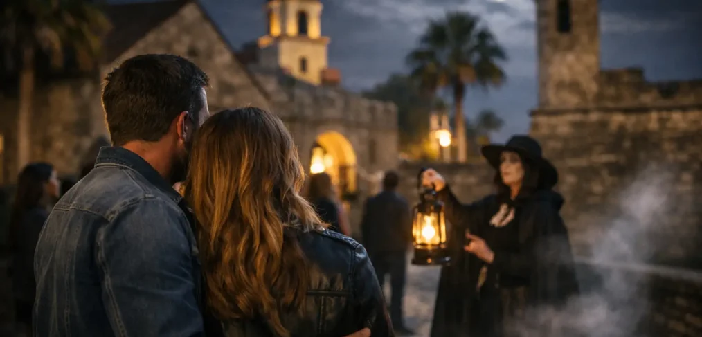 St. Augustine Ghost Tours for Couples on Date Night