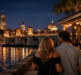 St. Augustine Nightlife Near Downtown After Dark