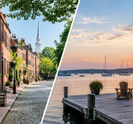 Historic District Versus Waterfront Stays