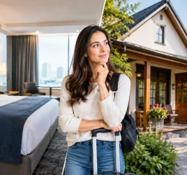 Lodging Privacy Comparison: Hotel or Guest House?